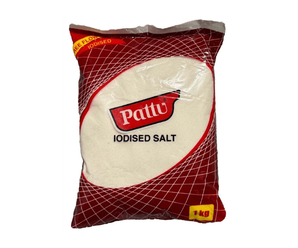 Pattu Iodised Salt 1kg – Refined Cooking Salt