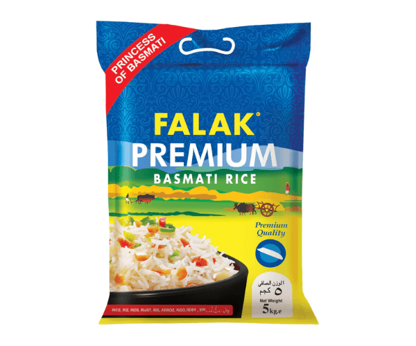 Falak Premium Basmati Rice 5kg – Extra Long Fragrant Rice