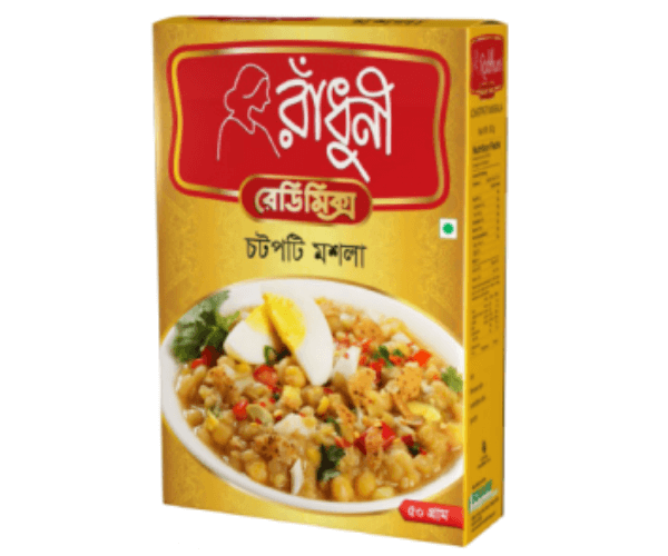 Radhuni Chatpati Masala 50g – Tangy Snack Spice