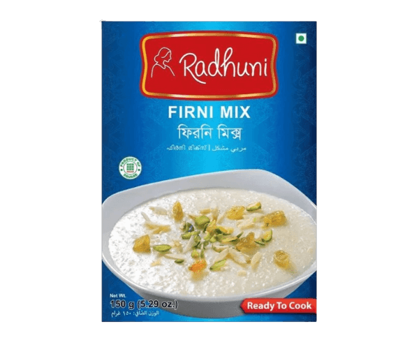 Radhuni Firni Mix 150g – Traditional Dessert Mix