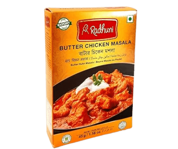 Radhuni Butter Chicken Masala 45g – Rich Curry Spice