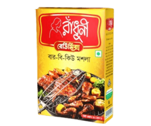 Radhuni Bar B Q Masala 50g – BBQ Spice Mix